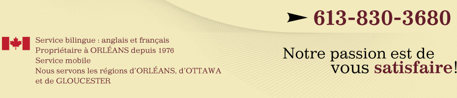 Notre passion est de vous satisfaire!